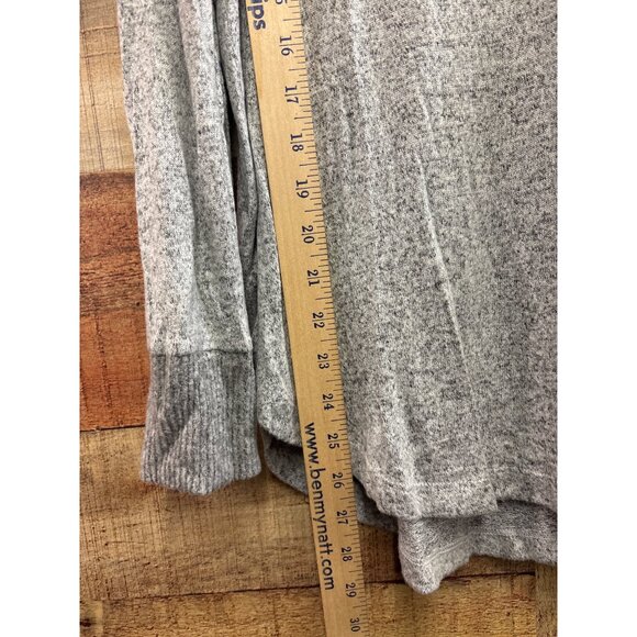 Gray Jockey Womens Long Sleeve Henley Top Size L - Picture 3 of 6
